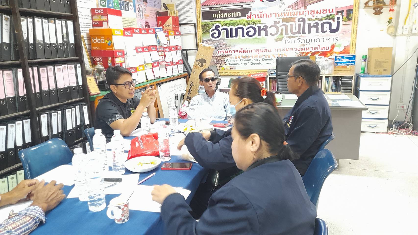 📢พช.หว้านใหญ่ ประชุมผู้นำอาสาพัฒนาชุมชน (ผู้นำ อช.) อำเภอหว้านใหญ่